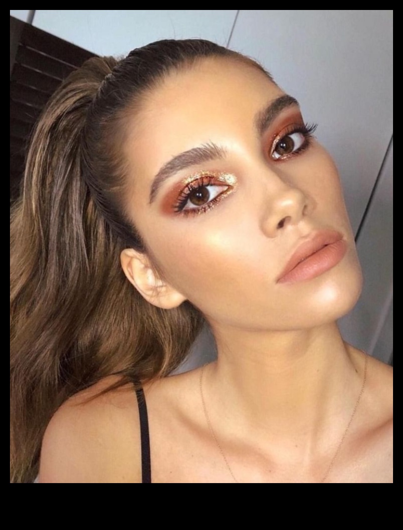 Από ματ σε μεταλλικό: εξερευνώντας υφές σε λαμπερά στυλ μακιγιάζ