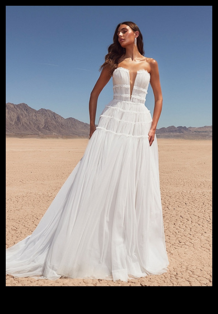 Κομψό Boho Bliss Effortless Bohemian Wedding Dress for the Modern Bride 3 Chic Boho Bliss: Αβίαστη Bohemian Wedding Attire