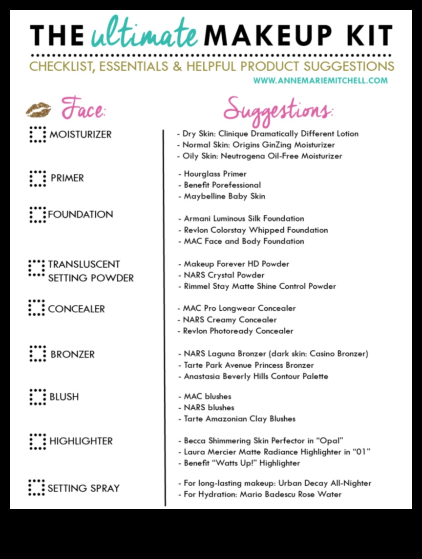 The Ultimate Party Makeup List: Σας λείπει κάτι;