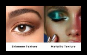 Από ματ σε μεταλλικό: εξερευνώντας υφές σε λαμπερά στυλ μακιγιάζ