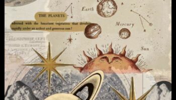 Ουράνιο Κολάζ: Καλλιτεχνικές Εκφράσεις Εμπνευσμένες από την Πλανητική Ομορφιά